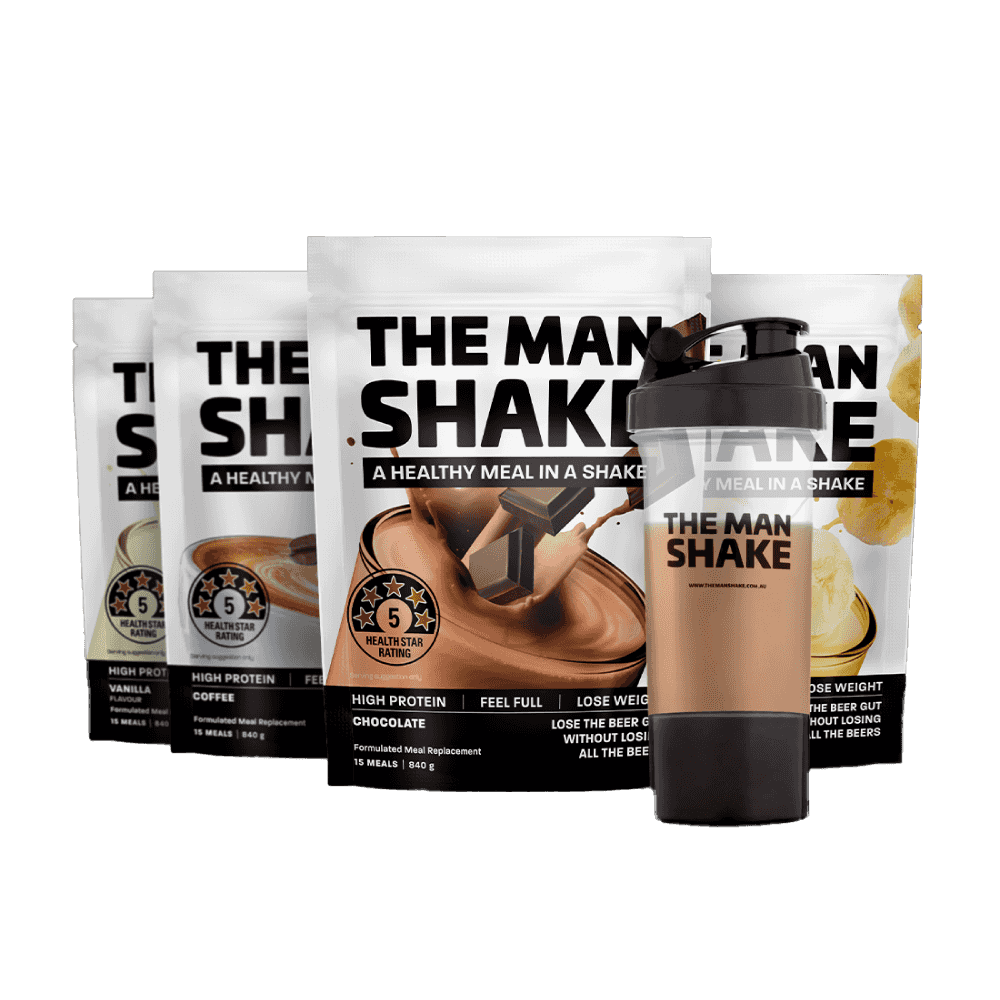The Man Shake with Shaker Buy 3 Get 1 Free