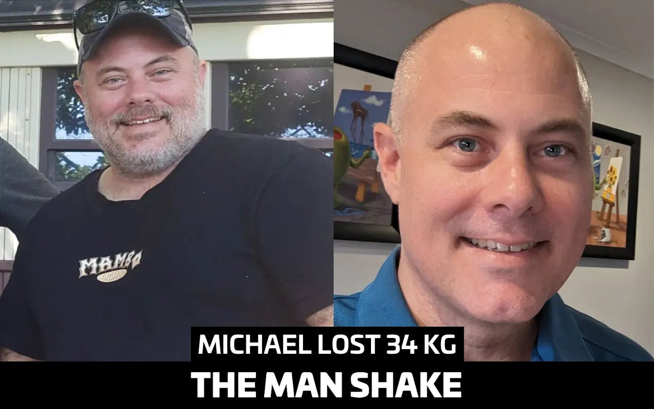 Michael Refused To Hide From Himself Any Longer, So He Lost 34kg 