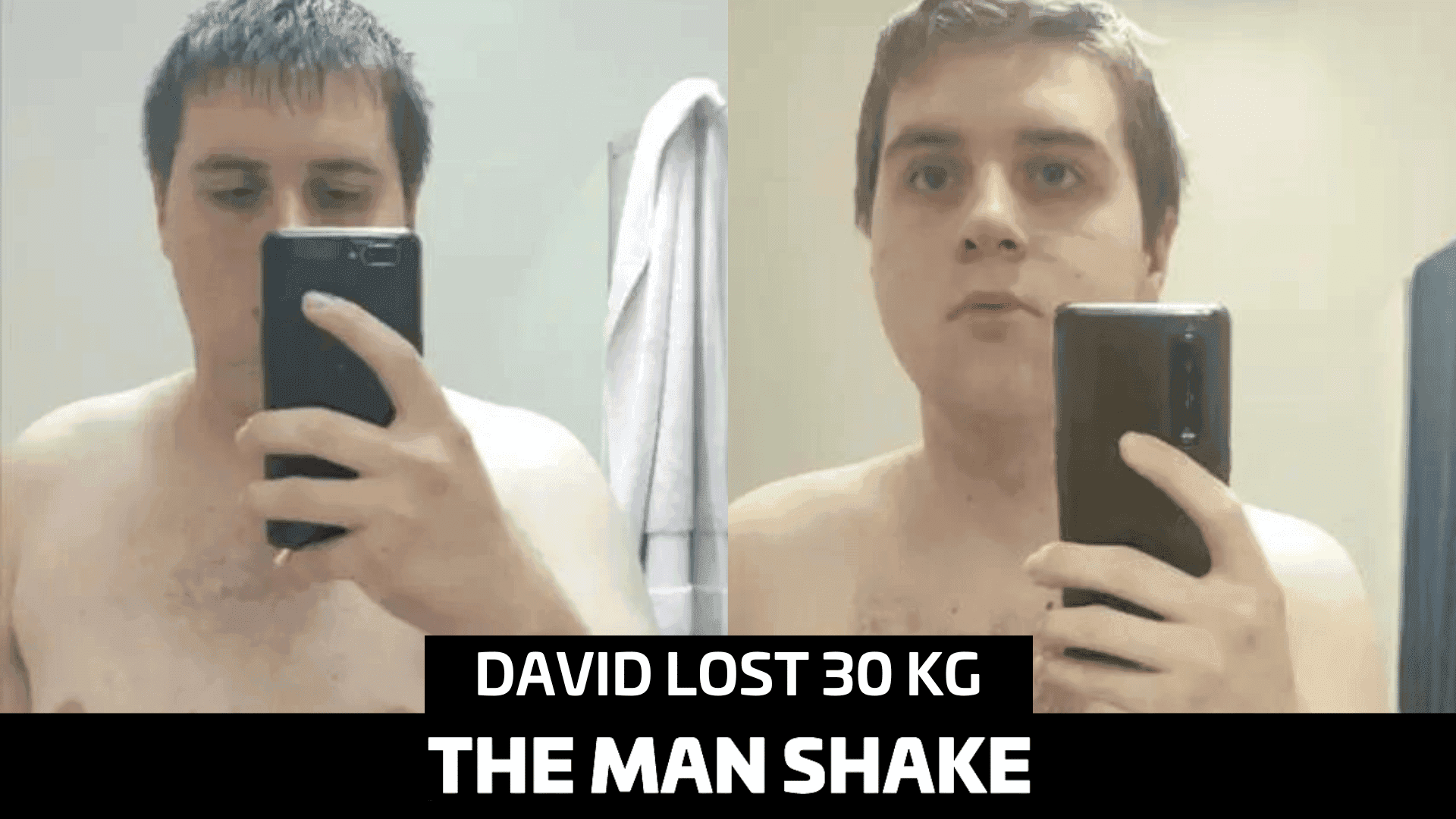 David got sick of the teasing and lost 30kg