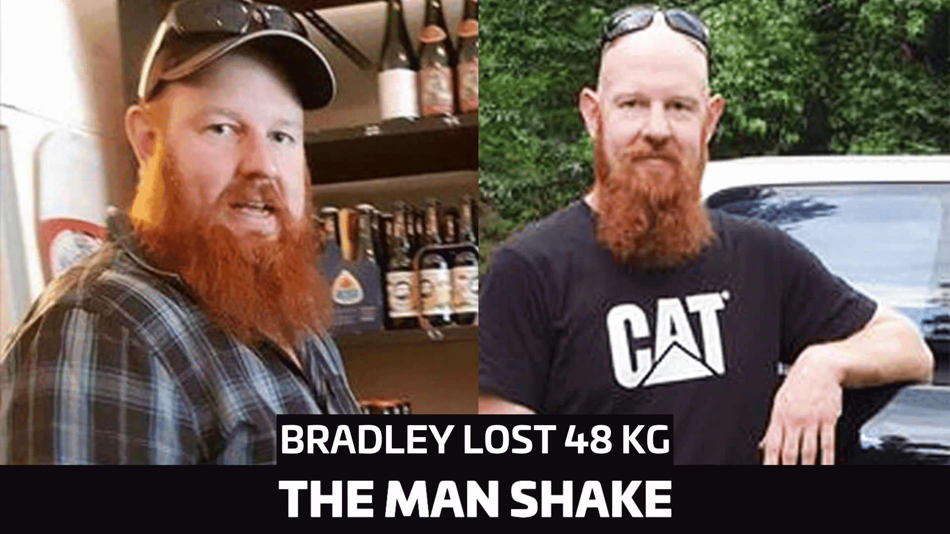 Bradley found himself after Lost 48kg