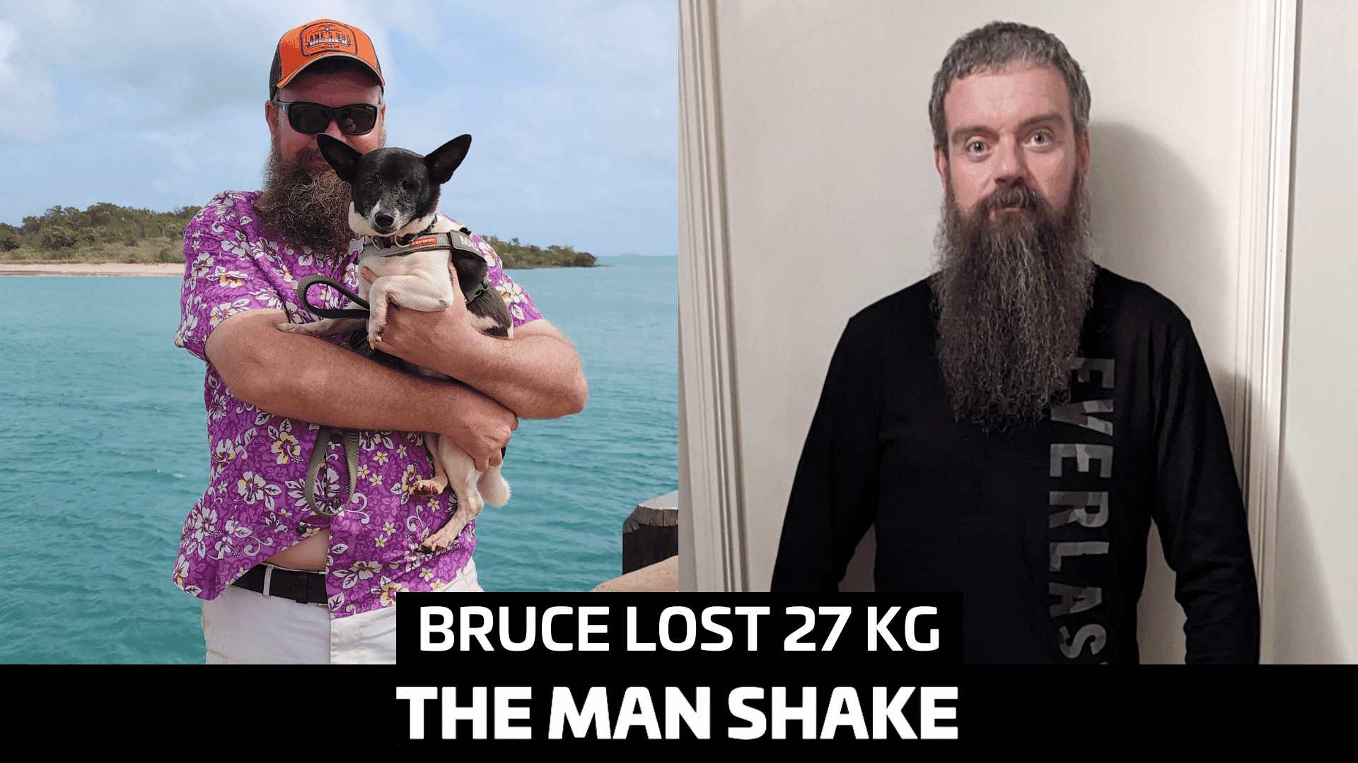 Bruce wanted to change his life around, so he lost 27.6kgs!