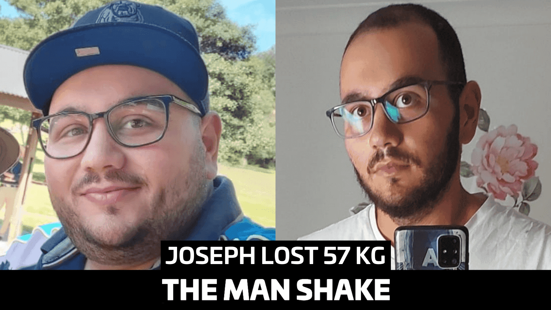 Joseph had enough of being the "big guy" and lost 57kg