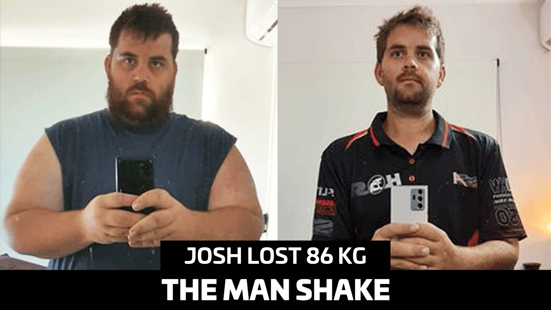 Josh Lost a whopping 86kg in 10 months!