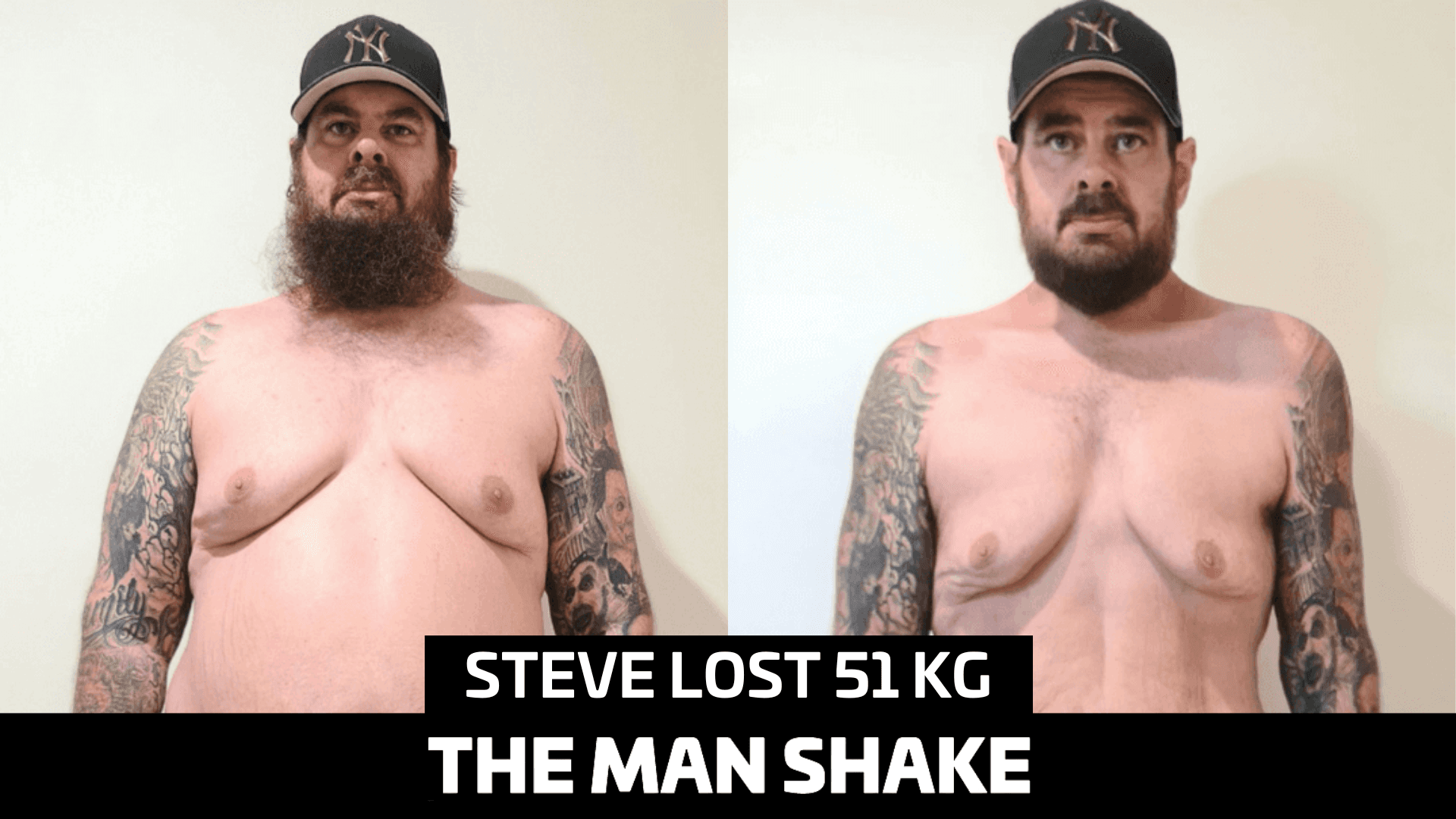 Steve said enough is enough and lost 51kg!
