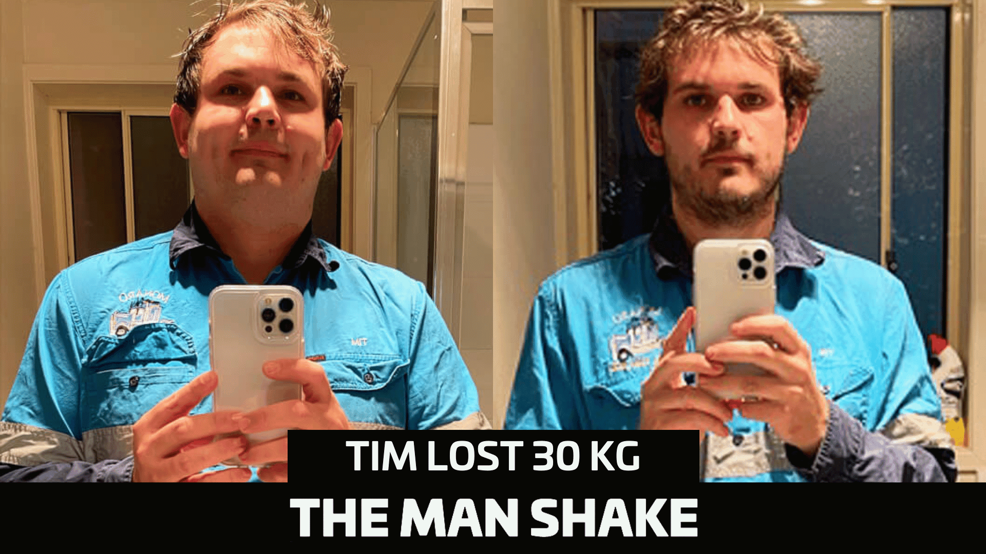 Tim turned everything around and lost 30kg