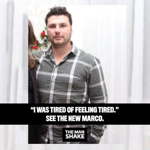 Marco changed his life for his kids and lost 21kg