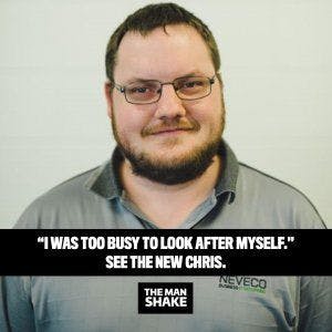 Chris beat his old habits and lost 22kg in 12 weeks!