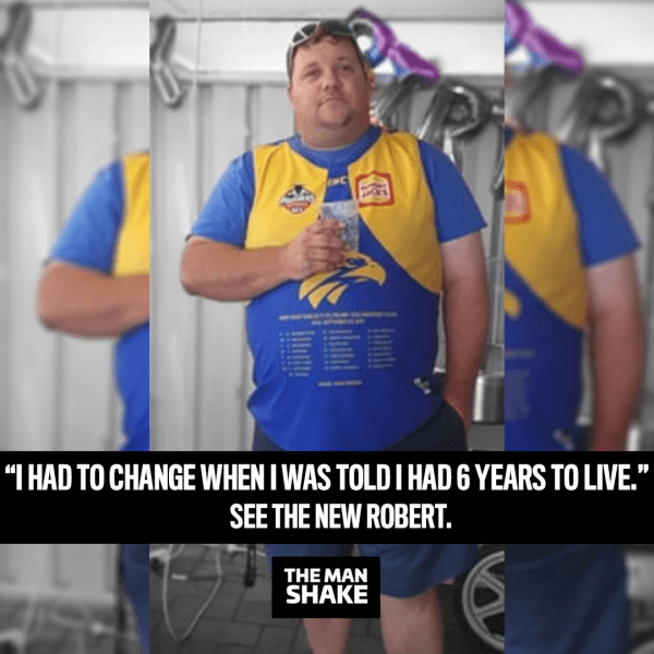 Robert Lost 40kg After Being Told He Had 6 Years To Live