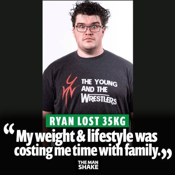 Ryan Overcame His Mindset And Lost 35kg
