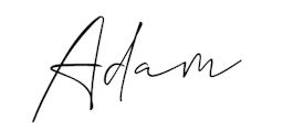 Adam Macdougall's signature