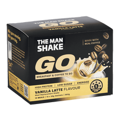 The Man Shake GO! Vanilla Latte