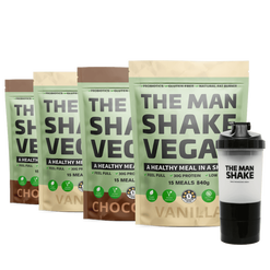 The Man Shake Vegan with Shaker Buy 3 Get 1 Free