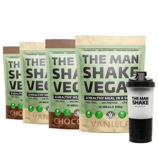 The Man Shake Vegan with Shaker Buy 3 Get 1 Free image number 0